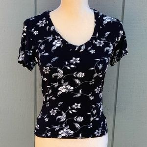 Vintage La Belle floral tee
